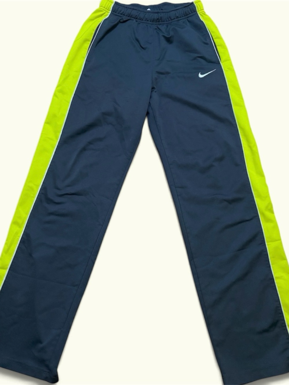 Nike Grey & Yellow Trackpants
